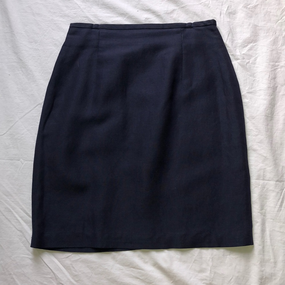 Navy blue The Limited skirt